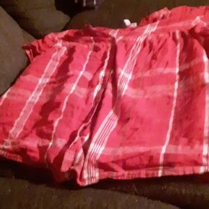 Plaid women's blouse